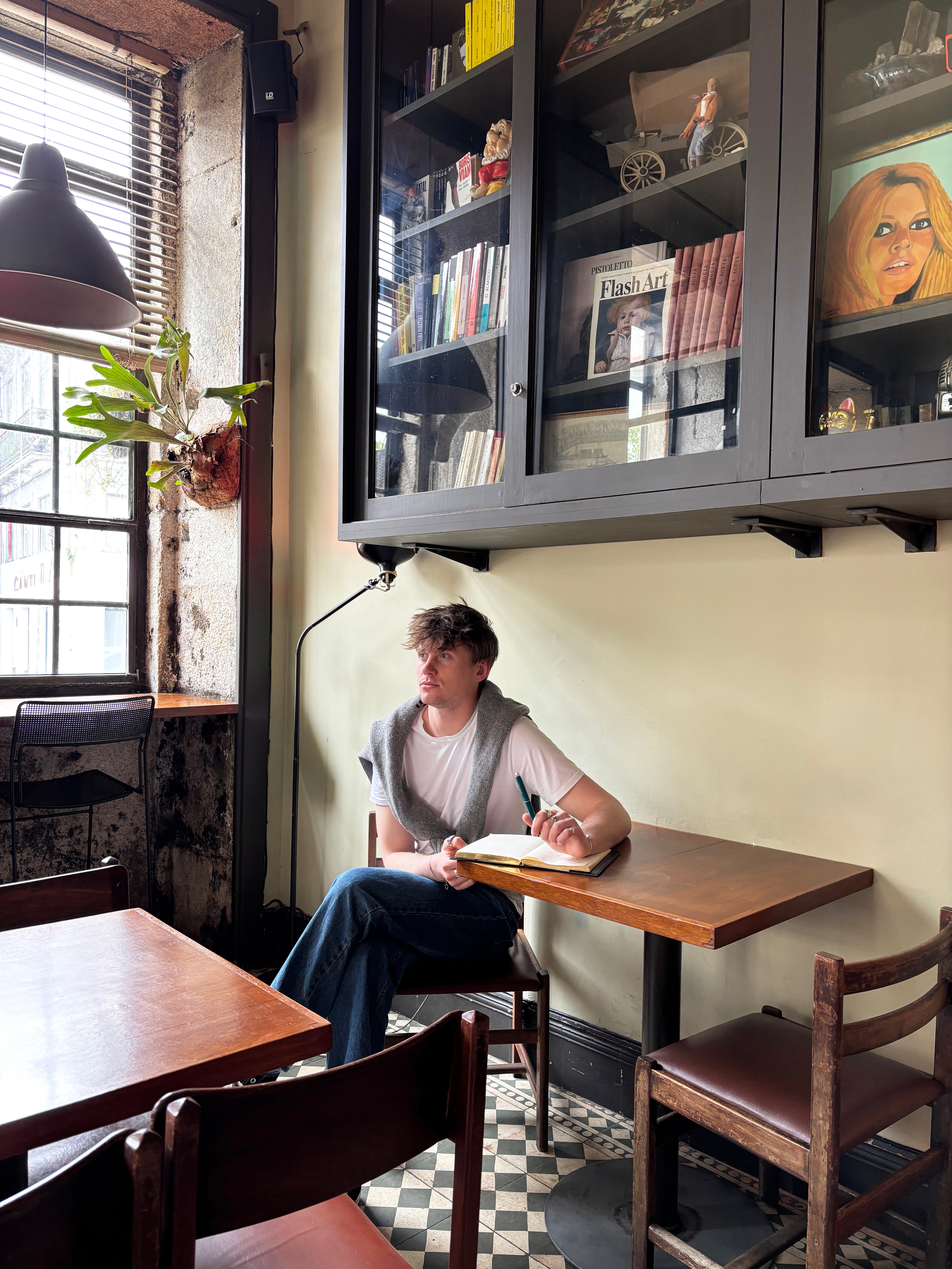 Alexander Perry the founder of Alexander Clementine who make underwear from seaweed for menopause
