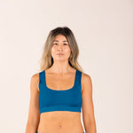 Blue seaweed bra for menopause