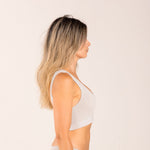 Sage coloured bra to alleviate the symptoms of menopause