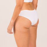 White brief to help reduce symptoms of menopause