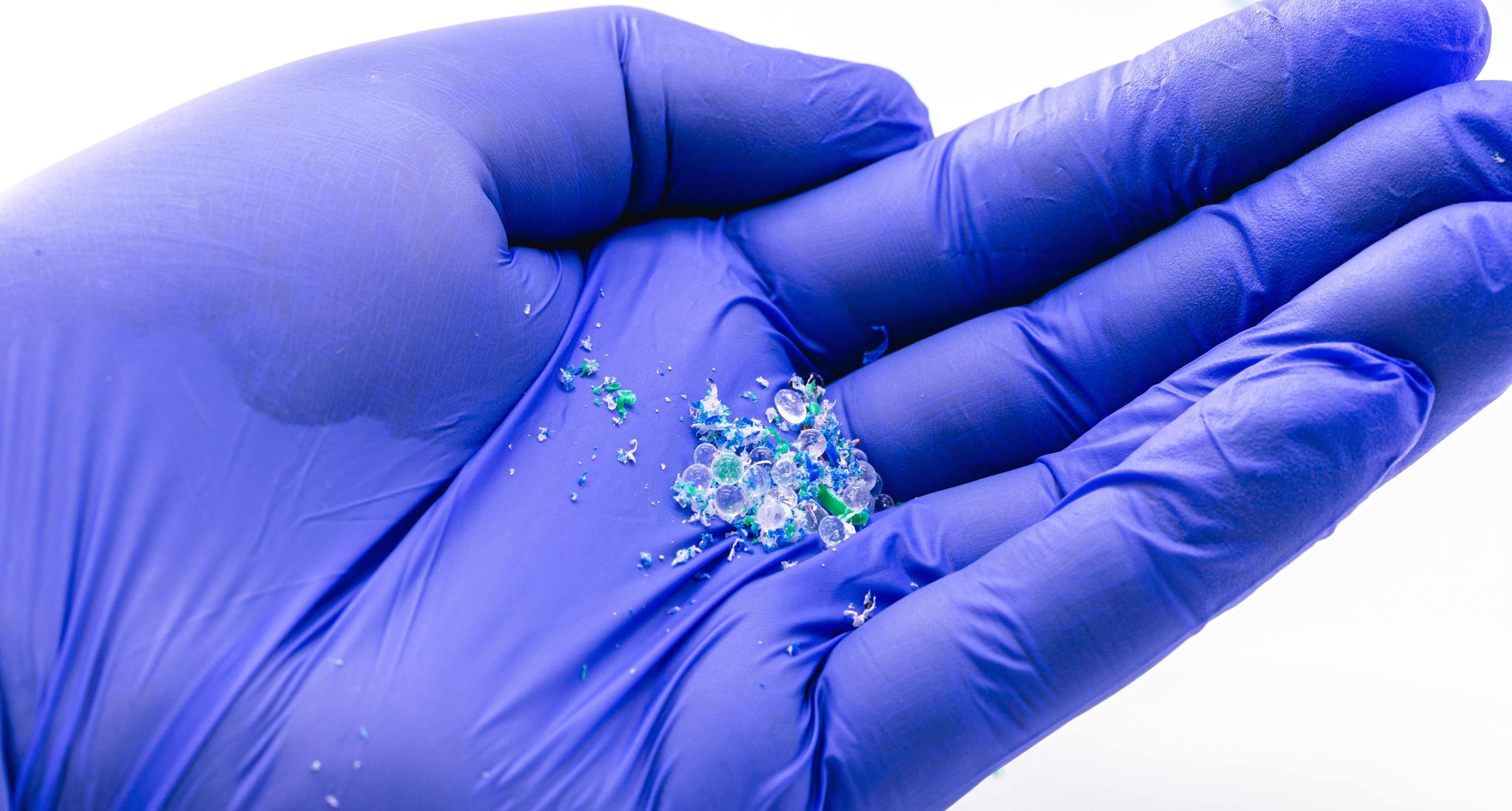 An image to highlight shredding microplastics from synthetic underwear