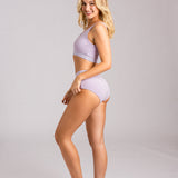Lilac High Waisted Seaweed Brief